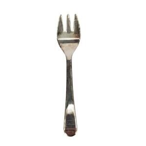 Silver Plated Sheffield England Children's Flatware Fork Small 5" Tall 3 Tines